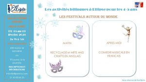 Flyer Hiver du 15 au 19 février 2021 4-5 ans - Ellipse Montessori Academy