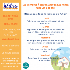 Semaine 1 6-12 - Ellipse Montessori Academy